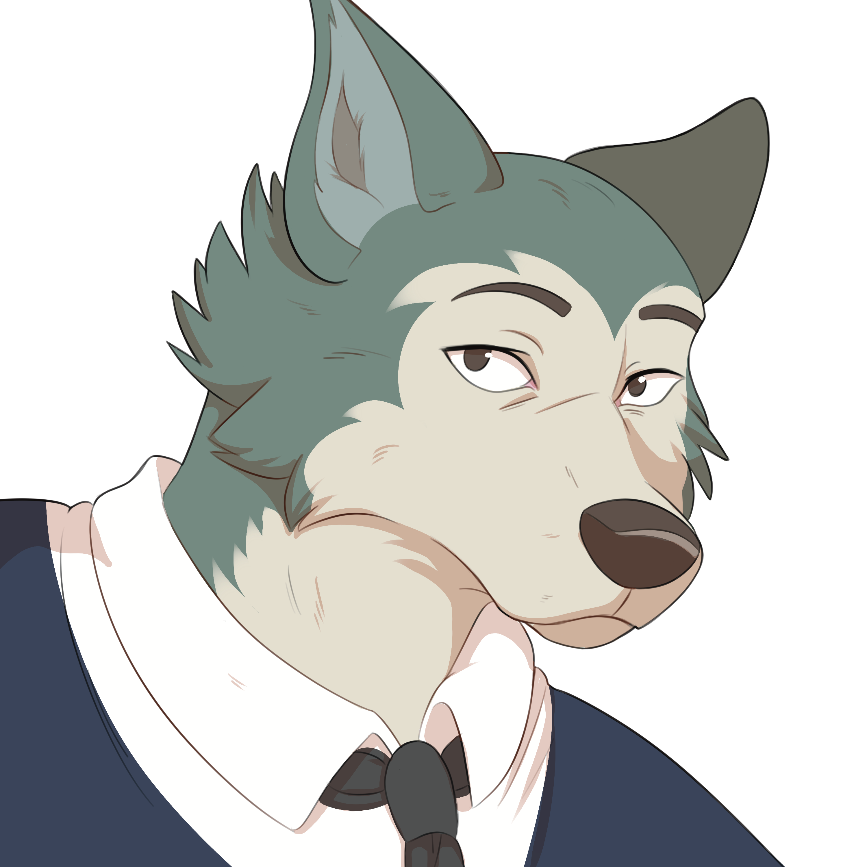 Digital art of Legoshi